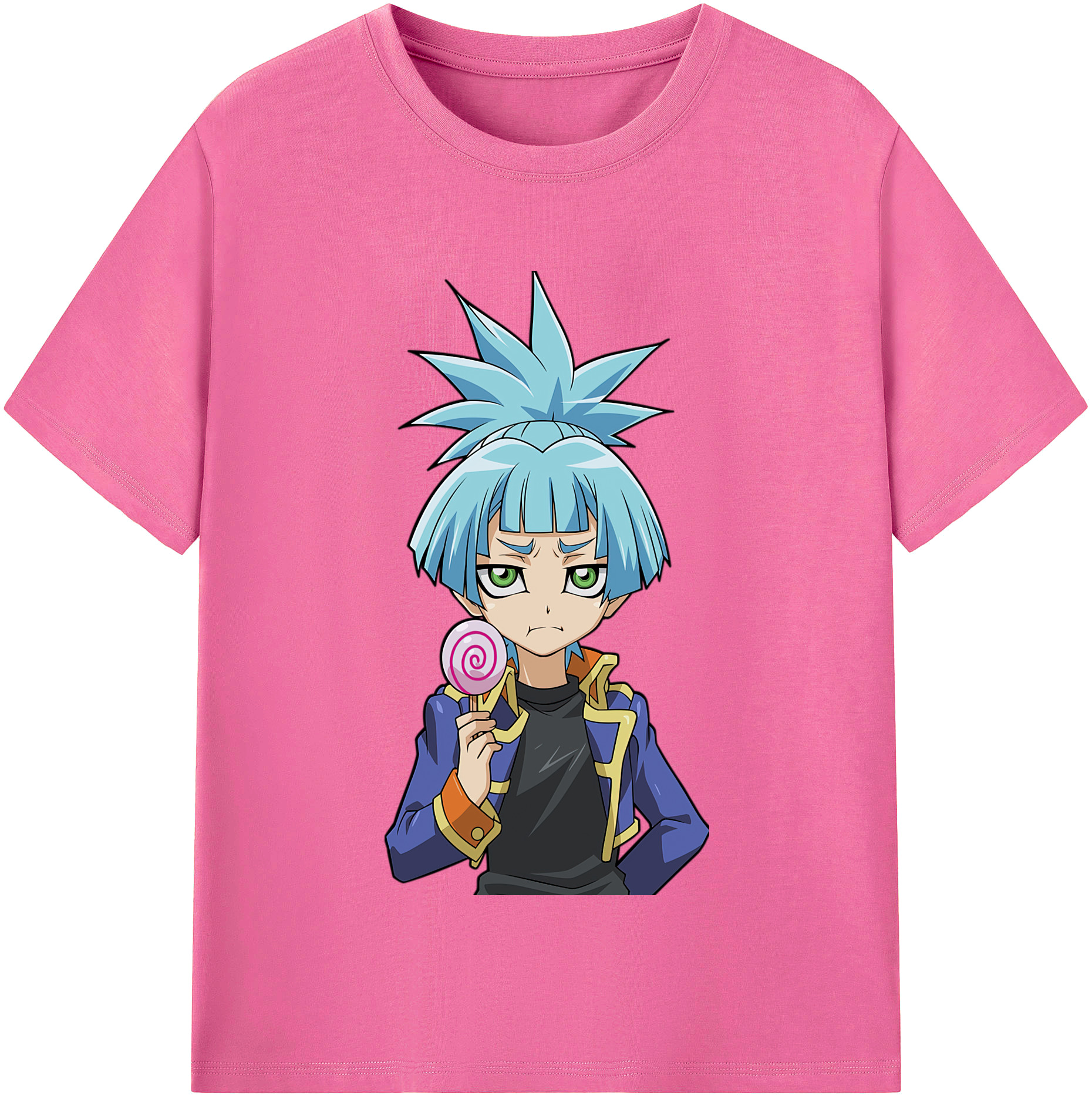 （画像用） 遊☆戯☆王 Yu-Gi-Oh! レディースカジュアルプリントTシャツ（綿100％）